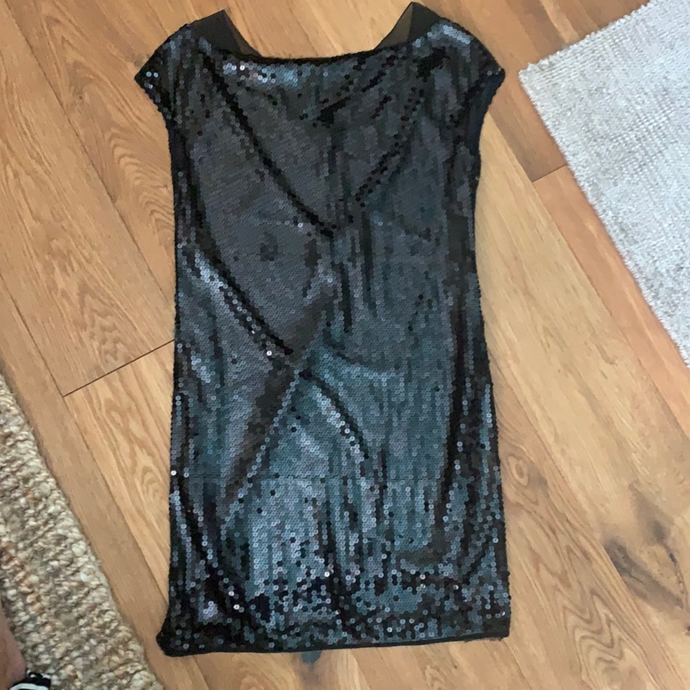 Cynthia Steffens size 6 black dress